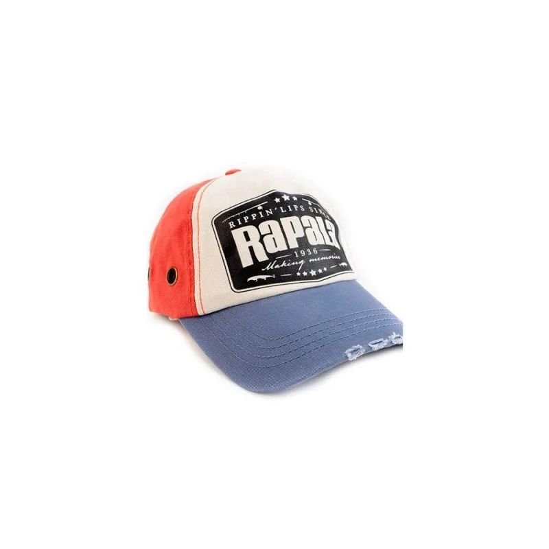 Boné Rapala Verm,Creme,Az e Pto Goratriv