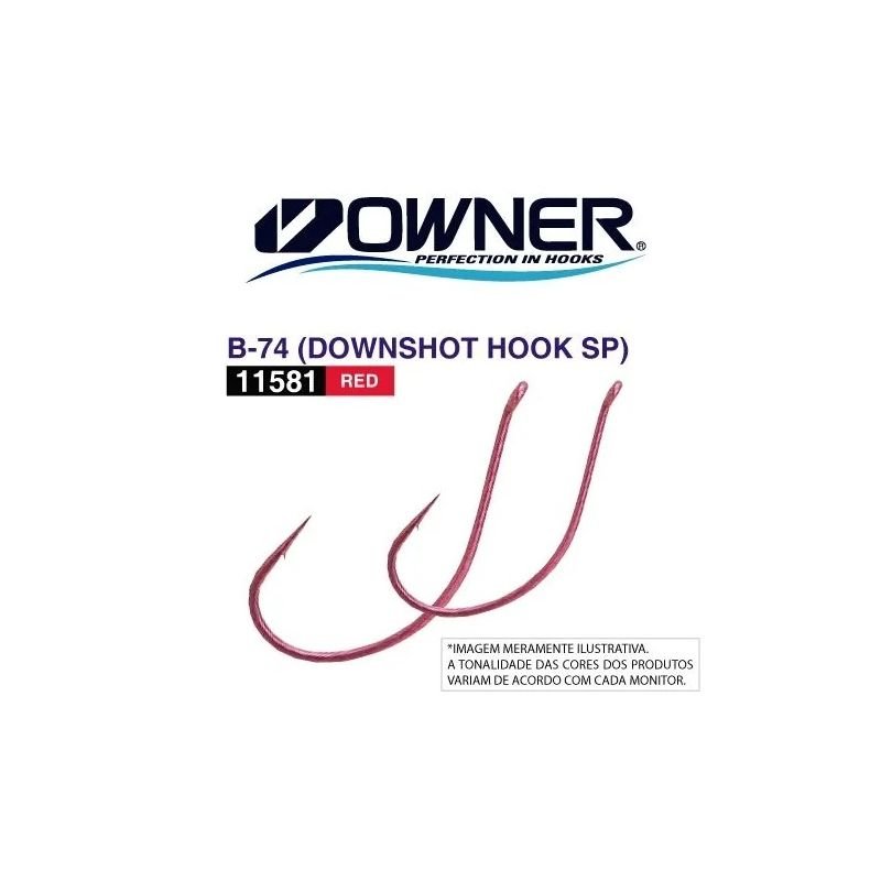 Anzol Cultiva Down Shot SP B-74 Nº04 8lb crt.12un