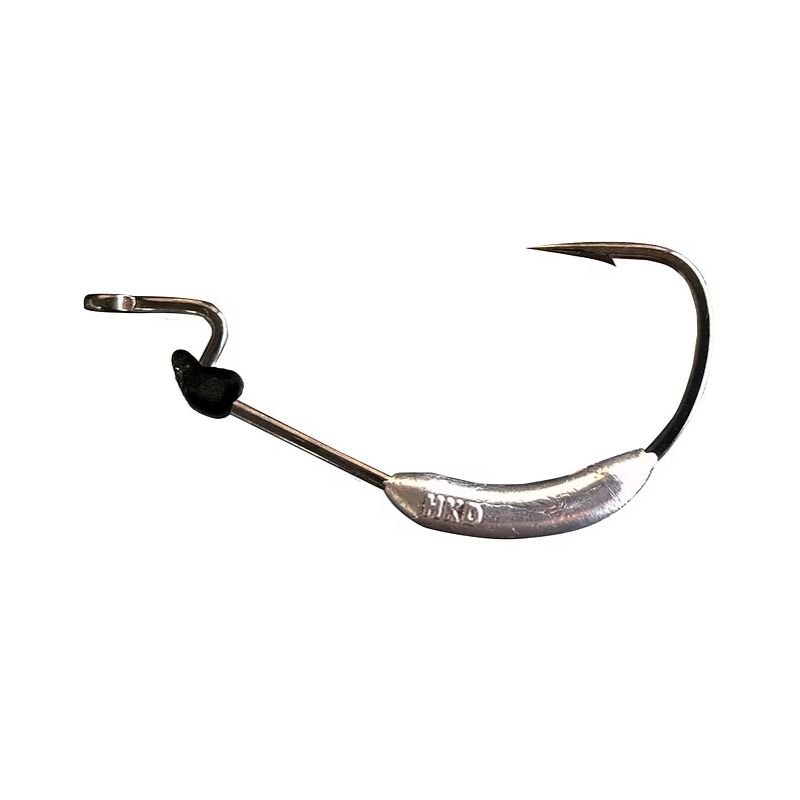 Anzol HKD Off-set Lastreado N.05/0 3X c/Trava Crt.3un