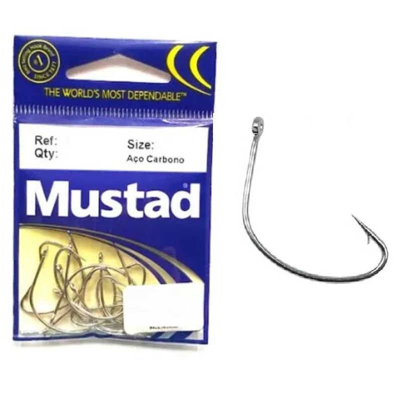 ANZOL MUSTAD UP 37141 2/0 NIQ CRT.6UN