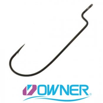Anzol Worm OWNER Offset Worm 5101-111 N.1/0 c/6 un.