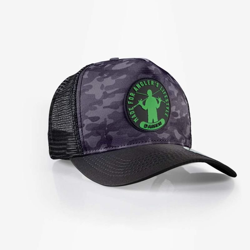 Boné Daisen Black Camo