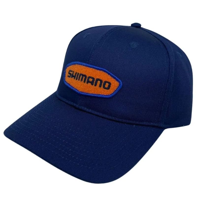 Boné SHIMANO Marinho Logo Laranja CAPSH2403