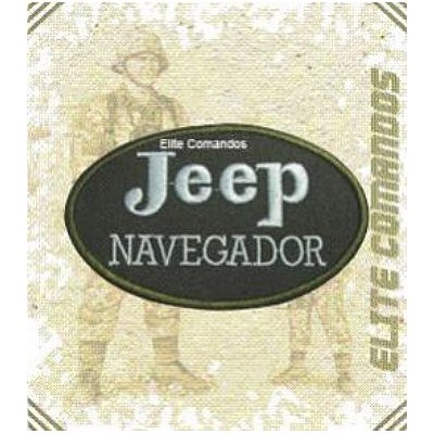 Bordado Termocolante Jeep Piloto Elite Comandos