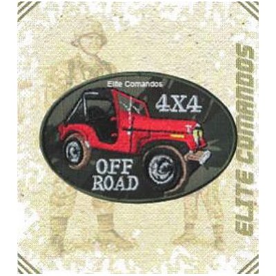 Bordado Termocolante Jeep Piloto Elite Comandos
