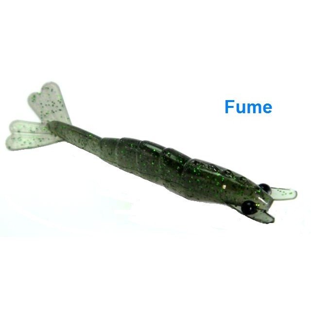 Camarão Laguna One 9cm c/3und. Cor:FUME