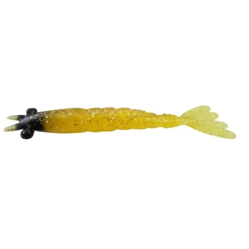 Camarão Pure Strike Rap Shrimp 6cm Crt.3un Cor:Golden Red&Gold Flake