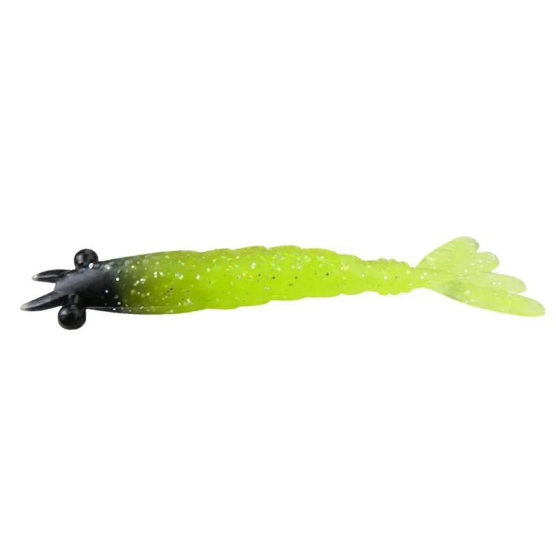 Camarão Pure Strike Rap Shrimp 6cm Crt.3un Cor:Lemon Silver Flake