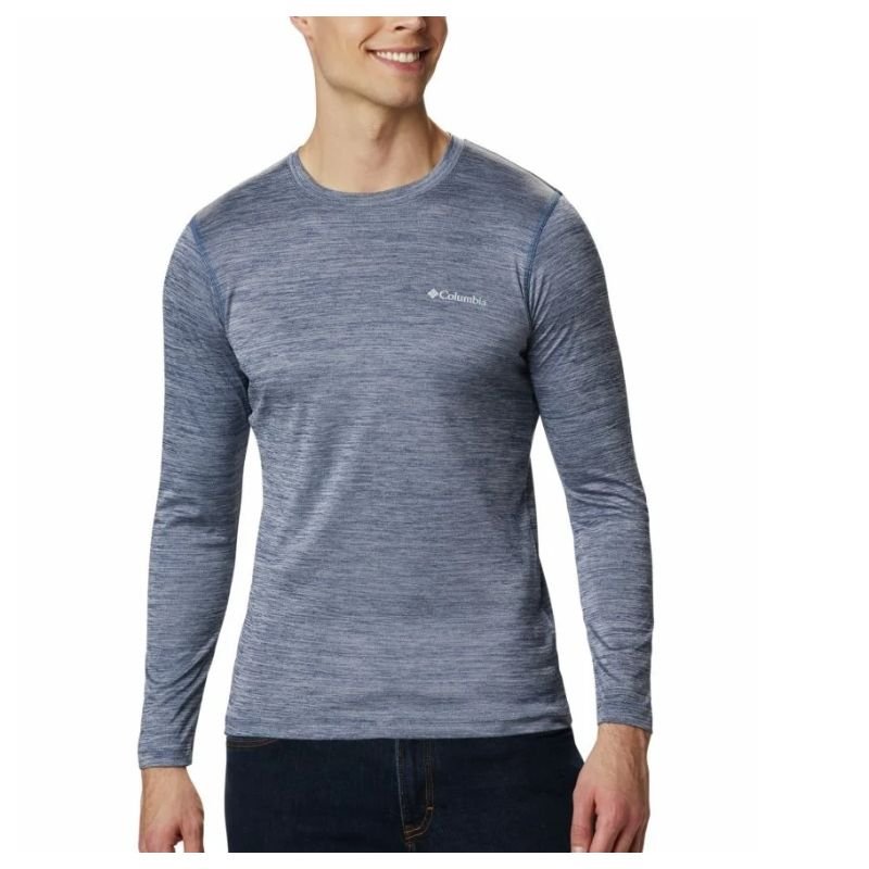 Camiseta COLUMBIA ML Zero Rules Long Sleeve Carbon T:P AM6083/470 Promoção