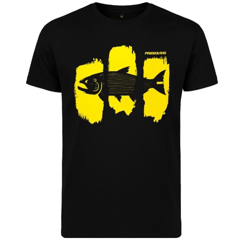 Camiseta MC Presa Viva algodão Dourado