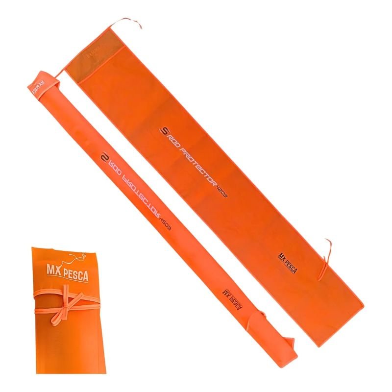 Capa p/Vara MX PESCA Standard até 4,20m Laranja
