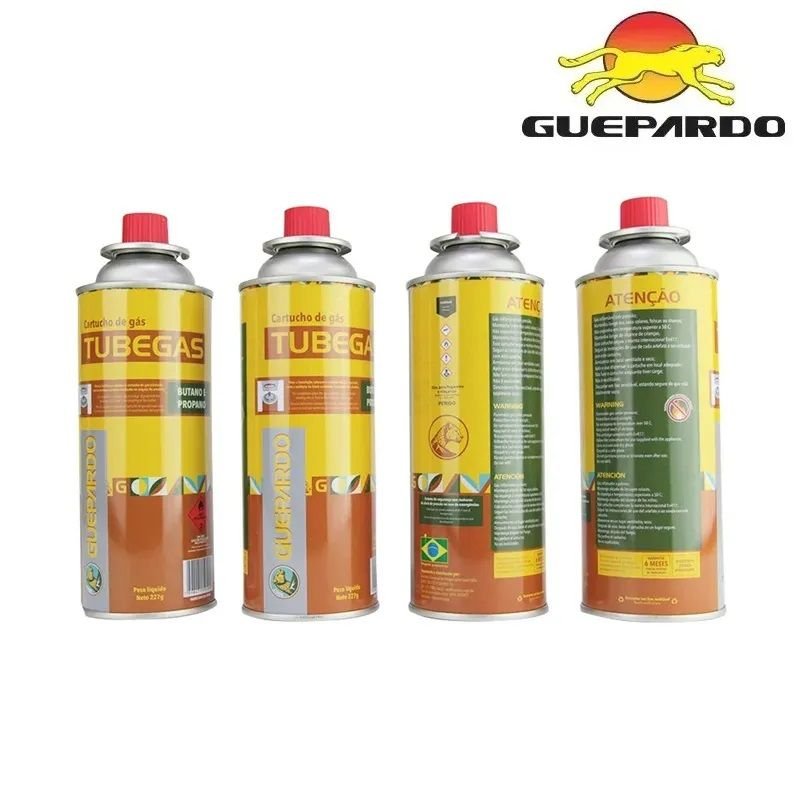 Cartucho de Gás Guepardo Tubegas 227g