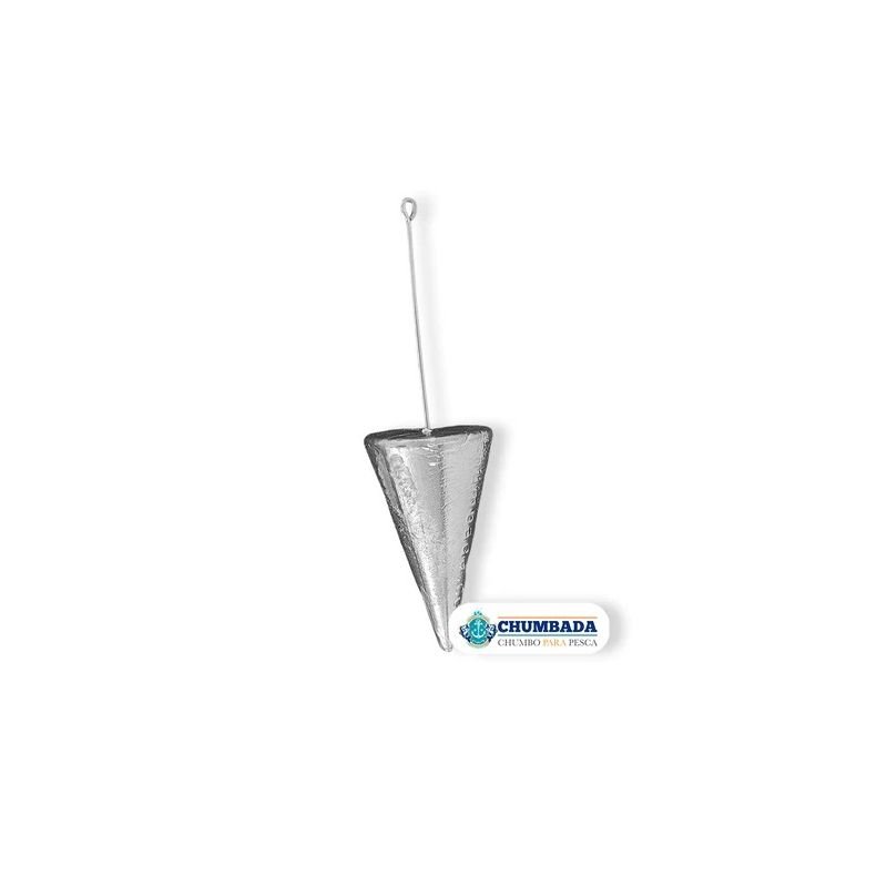Chumbada Oficial Cone Natural Haste 115g Crt.1un