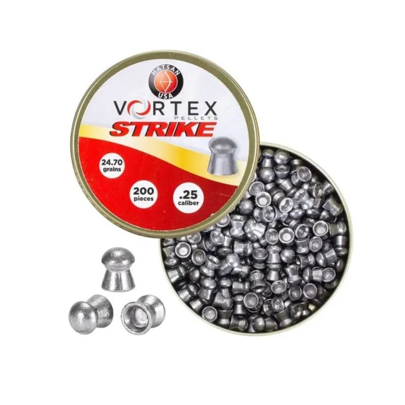 Chumbinho Hatsan Vortex pellets Strike 6,35mm 200un