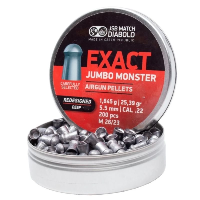 CHUMBINHO JSB EXACT JUMBO MONSTER 5,5MM 200UN
