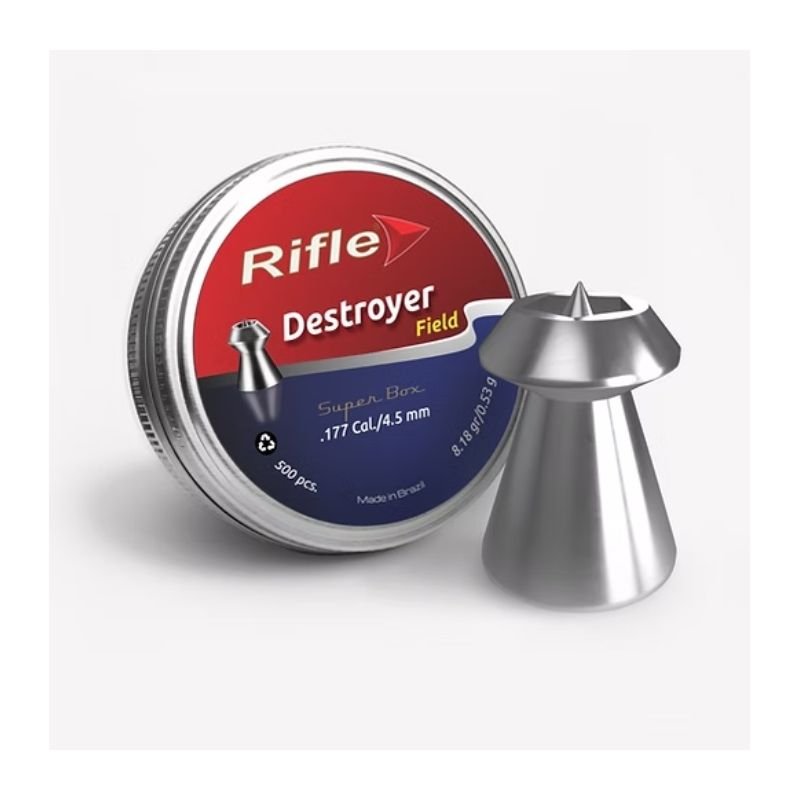 CHUMBINHO RIFLE 4,5MM FIELD DESTROYER 500UN