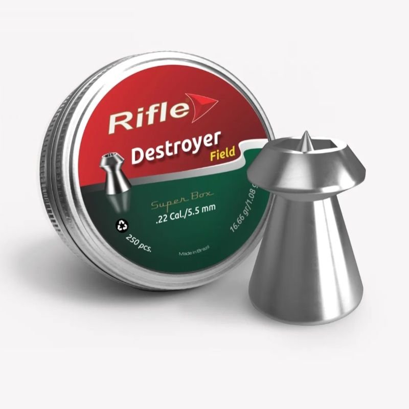 CHUMBINHO RIFLE 5,5MM DESTROYER FIELD 250UN