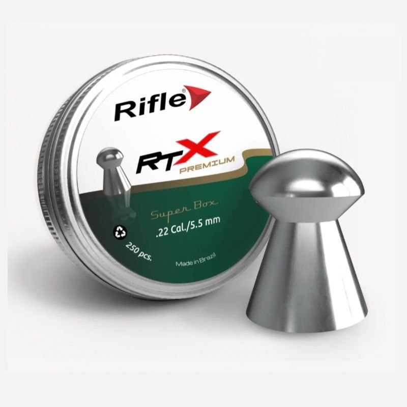 CHUMBINHO RIFLE 5,5MM PREMIUN RTX MEDIUM 250UN