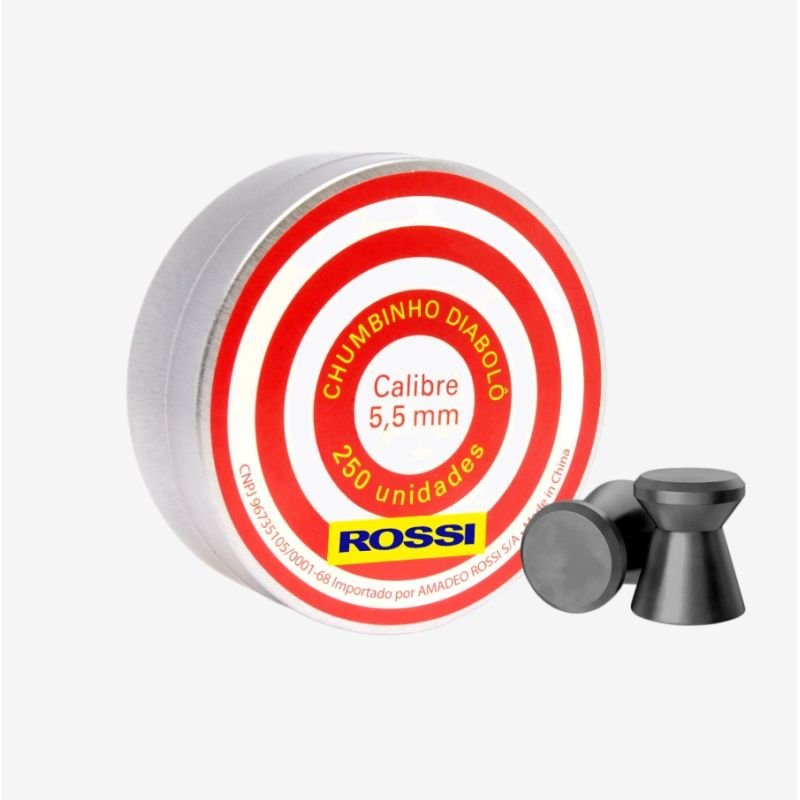 CHUMBINHO ROSSI DIABOLO 5,5MM 250UN