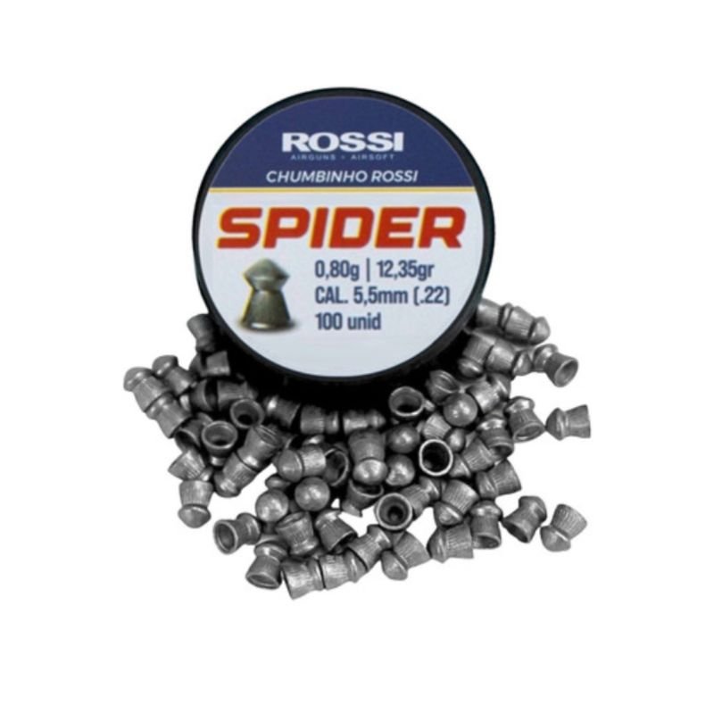 CHUMBINHO ROSSI SPIDER 5,5MM 100UN
