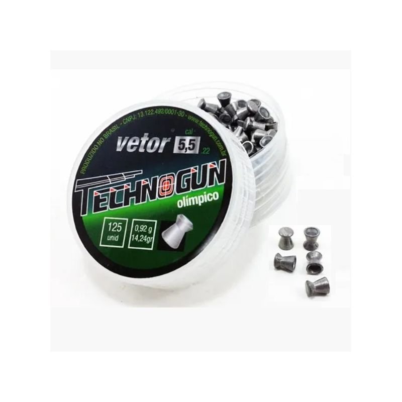 CHUMBINHO TECHNOGUN VETOR 5,5MM 125UN
