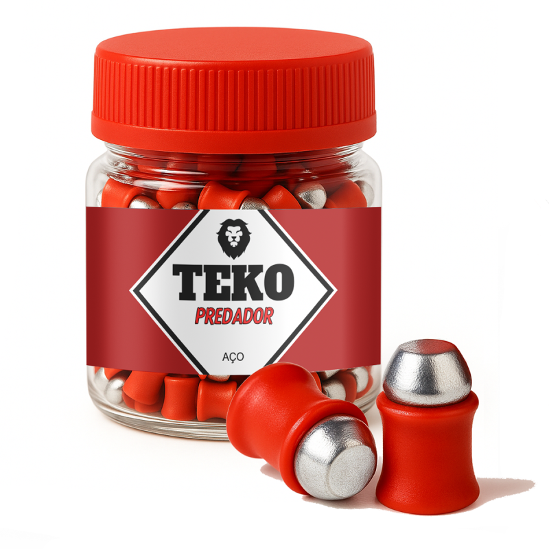 Chumbinho Teko Predador 5,5mm c/145un