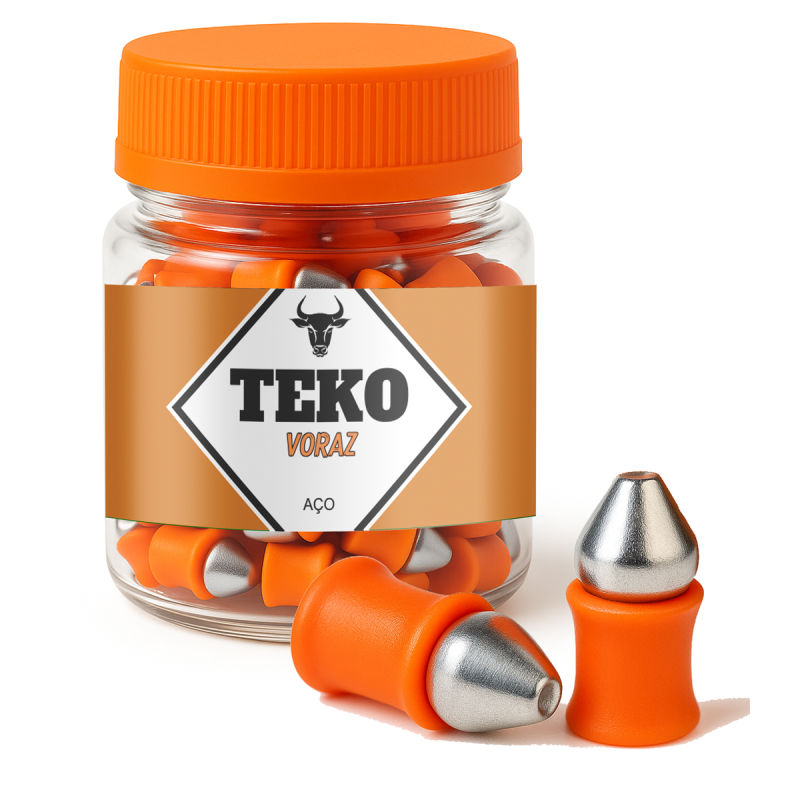 Chumbinho Teko Voraz 5,5mm c/145un