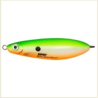 Colher Rapala Rattlin Minnow Spoon 8cm 16g RMSR08-PK