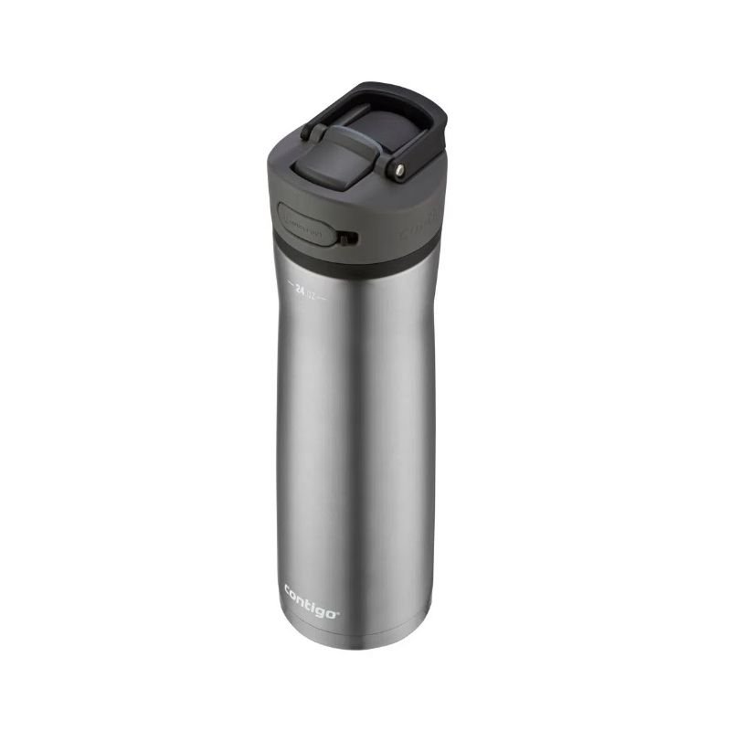 Garrafa Térmica Coleman Contigo Ashland Chill Inox/preto 709ml