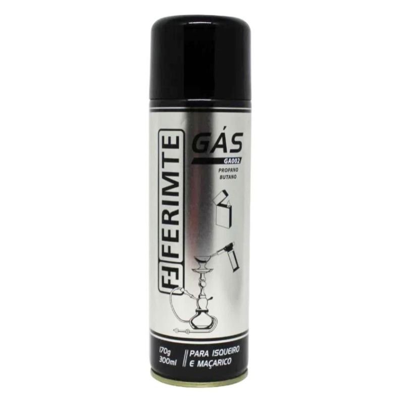 Gás p/isqueiros e maçaricos Ferimte 170g/320ml