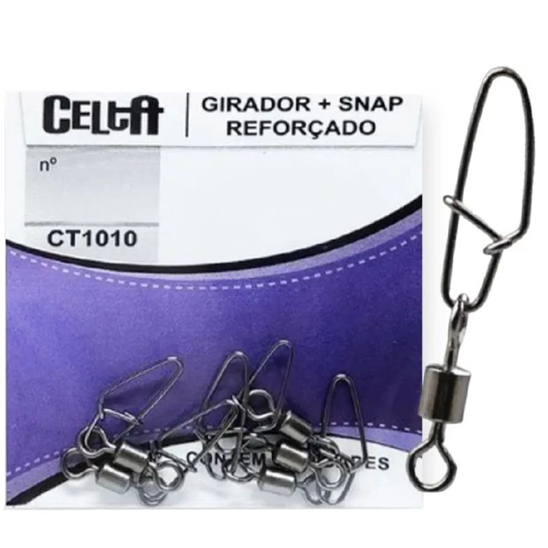 Girador c/Snap Celta Reforçado CT1010 Crt.05un
