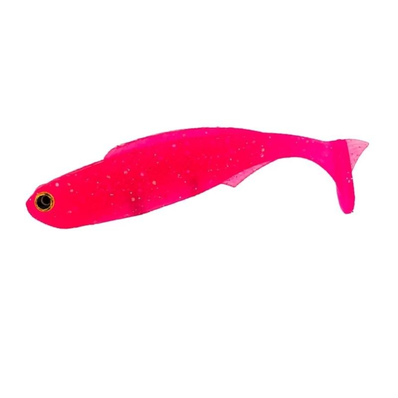 Isca HKD Beast Shad 10,5cm 10g Crt.5un Cor:70 Cyber Pink