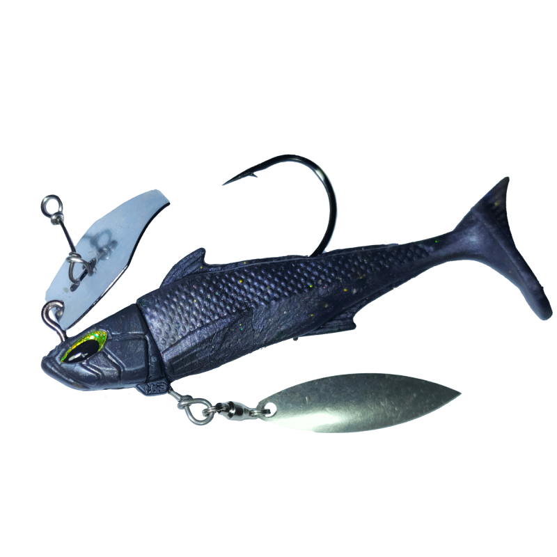Isca HKD Kaiju Vibe 7/0 28g Cor:Black-Shad 30