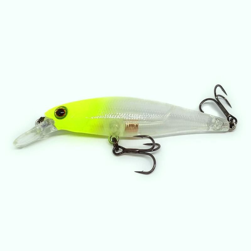 Isca Jackall Squad Minnow 65SP 6,5cm 5,8g Susp.Cor:CHART HEAD CLEAR