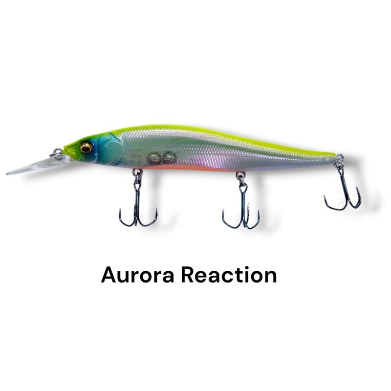 Isca Megabass Vision Oneten+1 11cm 14g Susp.Cor:Aurora Reaction