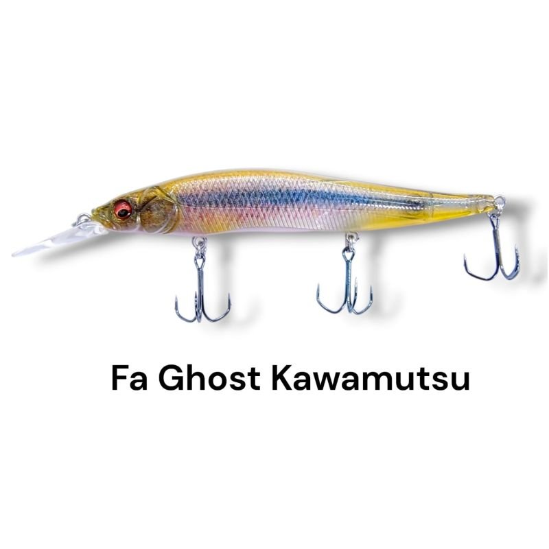 Isca Megabass Vision Oneten+1 11cm 14g Susp.Cor:FA Ghost Kawamutsu