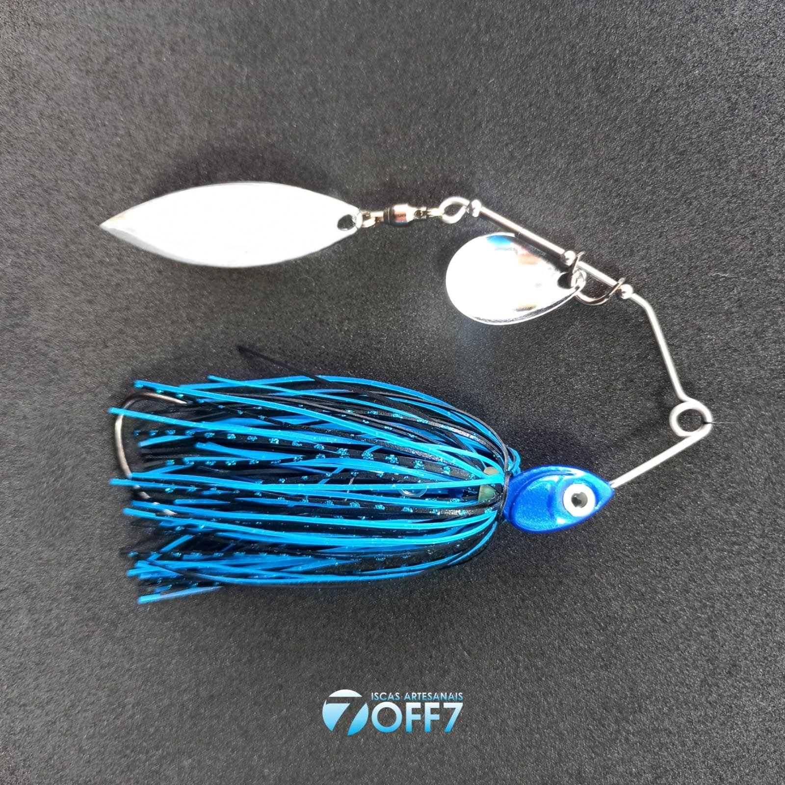 Isca OFF7 Spinner Bait Cyclone 4/0 20g Cor:01