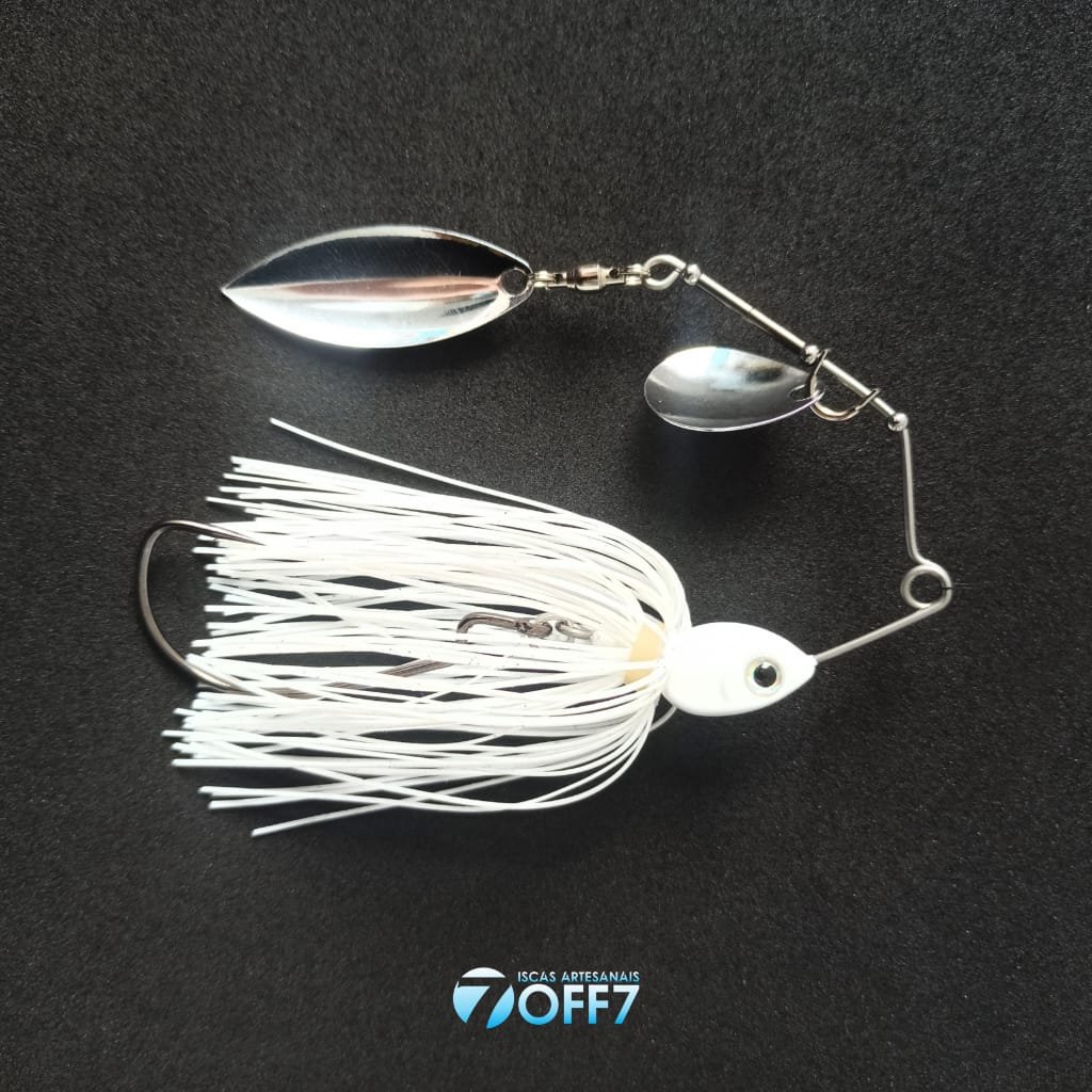 Isca OFF7 Spinner Bait Cyclone 4/0 20g Cor:01
