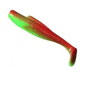 Isca ZMan ElaZTech Diezel Minnowz 4 10cm Crt.5un Cor:241 Nuked Chicken Glow