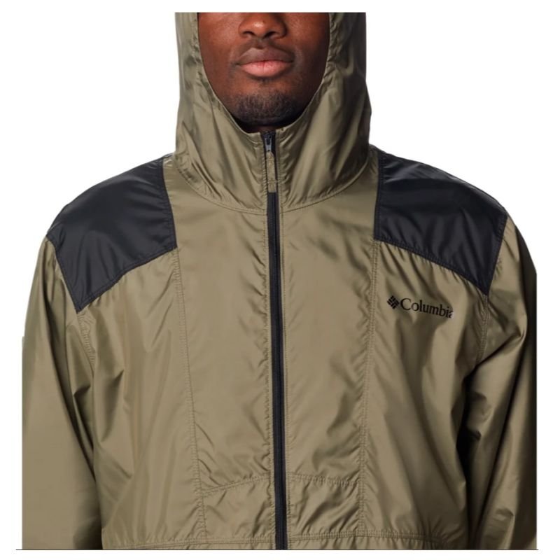 Jaqueta COLUMBIA Masc.Flashback Windbreaker Vde Oliva T:G KM3972/396