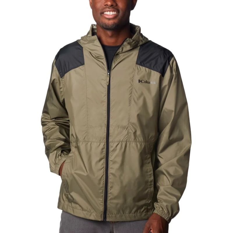 Jaqueta COLUMBIA Masc.Imperm.Flashback Windbreaker Vde Oliva T:GG KM3972/396