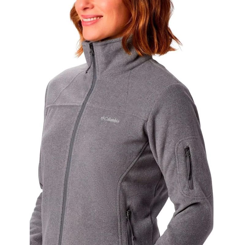 Jaqueta Fleece COLUMBIA Feminina Fast Trek II Cinza T:M EL6081/023
