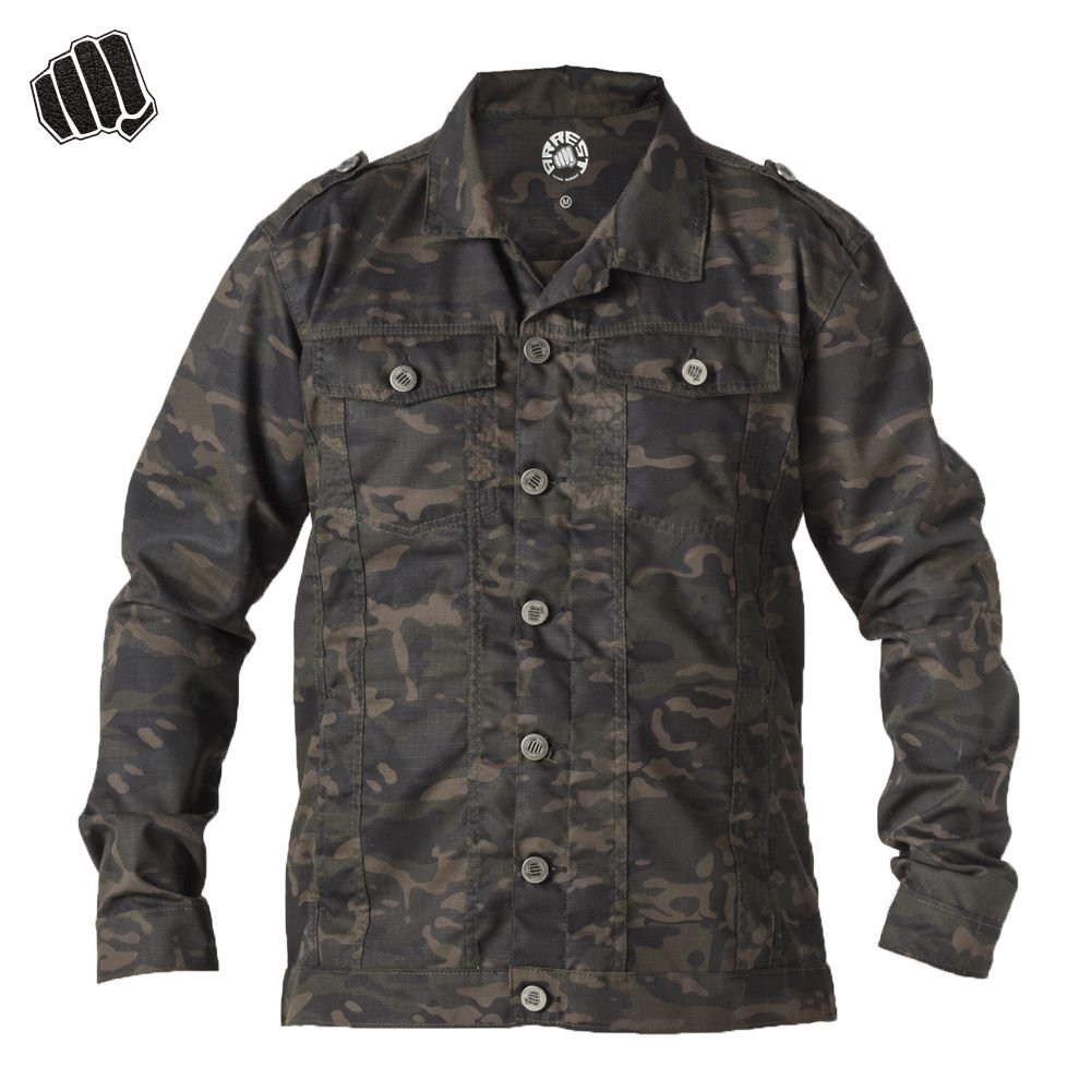 Jaqueta Jeans Tática Arrest Multi.Black T:G