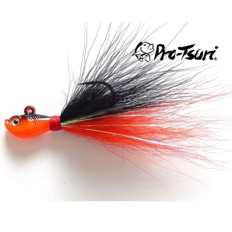 Jig Bucktail Simples Pro-Tsuri Cichla 1/0 08g