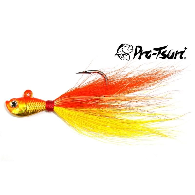 Jig Bucktail Simples Pro-Tsuri Cichla 2/0 11g