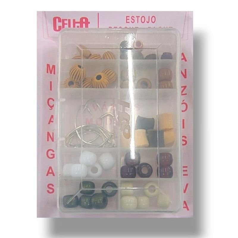 Kit Celta Estojo Anzol/Miçanga c/37un CT1041