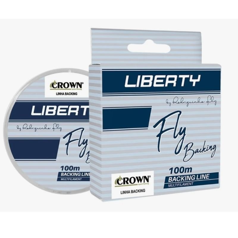 Linha Backing p/Fly Crown Liberty 30lb 100mt