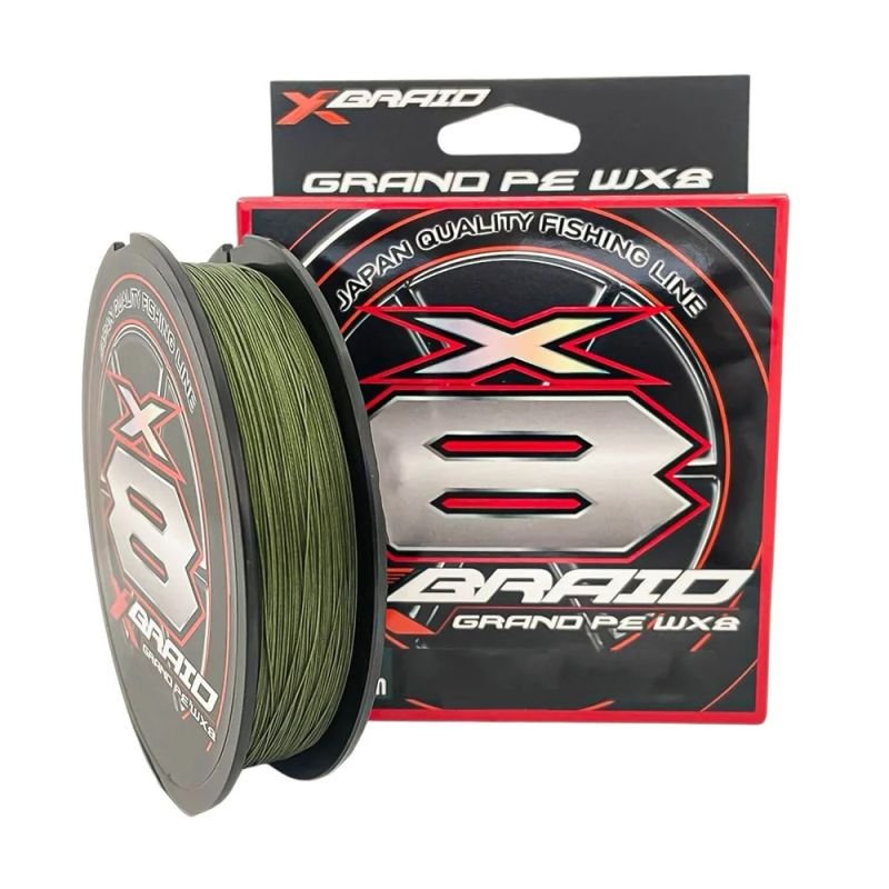 Linha Multif. X-Braid Grand PE WX8 300m Nº1.5 0,21mm 25lb