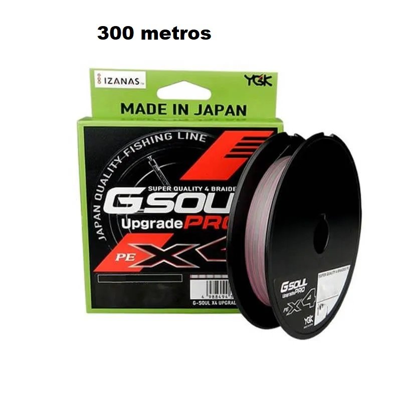Linha Multif.G-Soul Upgrade Pro X4 2.5 0,27mm 35lb 300m