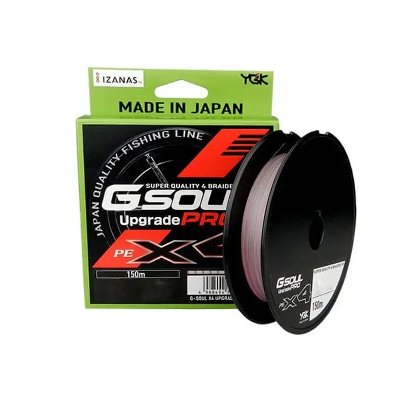 Linha Multif.G-Soul Upgrade Pro X4 N-2.5 0,27mm 35lb 150m